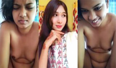Desi Indian Cute Girl Riding & Showing Boobs
