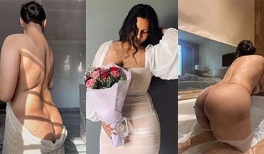Influencer Taniya Teasing Sucking Dick Giving Rimjob Hard