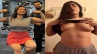 Desi Fitness Model Naked Exposing Showing Video Call