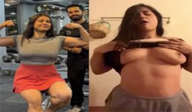 Desi Fitness Model Naked Exposing Showing Video Call