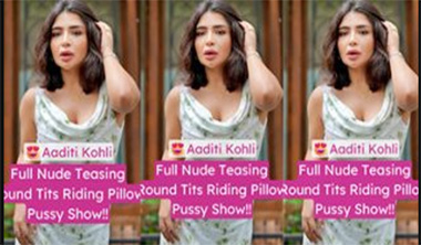 Insta Influencer Aaditi Kohli Viral Porn Videos