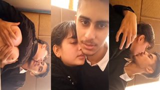 Indian Teen Couple Enjoying Kissing – Fingering Porn