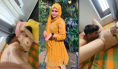Desi Hijab Mallu College Girl Pussy Fucking By BF Cock