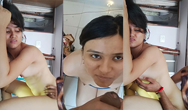 Horny Indian Girl Bj Hard Doggy Fuck Moaning Leaked Viral