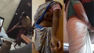 Telangana Bachelor Hostel Maid Aunty Watches Shaking My Dick