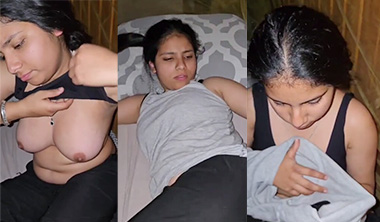 Punjabi Chubby Girl Riding On BF Dick Captured Nude