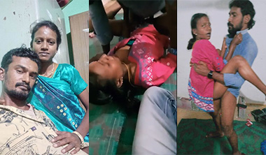 Tamil Wife Threesome Fucking while Husband Recording Viral
