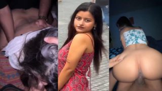 Bengali Mallu Girl Riding – Threesome Fucking With BF