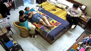 Punjabi Milf Mom Massaging With Maid – Her Body CCTV Leaked