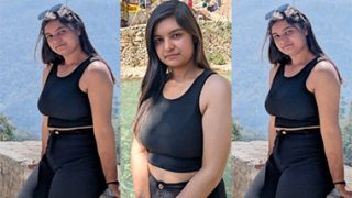 Indian Horny Babe Blowjob Doggy Style Hard Fucking Nude
