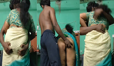 Telugu Maid Aunty Blowjob – Fuck With House Owner Son