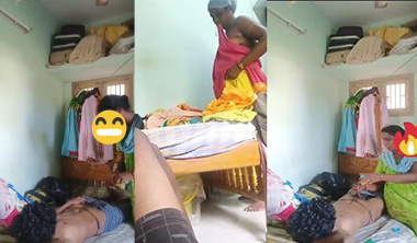 Telugu Maid Aunty With House Owner Son Affair Nude Clips