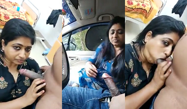 Mallu Milf Car Blowjob While Driving With BF Porn