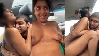 Indian Mallu Babe Riding – Fucking in Inside Car