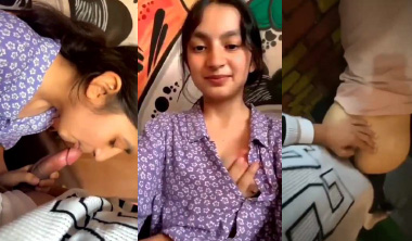 Desi Teen Gf Giving Blowjob – Doggy Fucking Hard